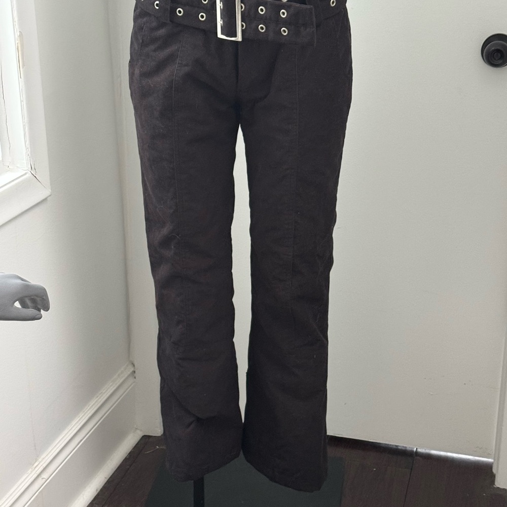 Black Corduroy Ski/Snowboard Pants